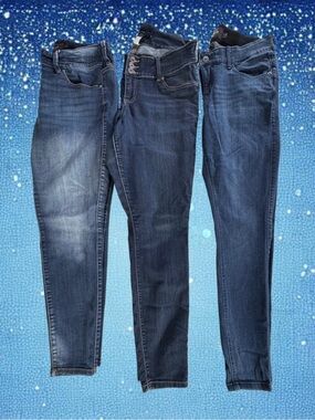 Torrid Premium Jeans Lot Of 3 -Jegging, Bombshell Skinny, And Reg Denim 12R